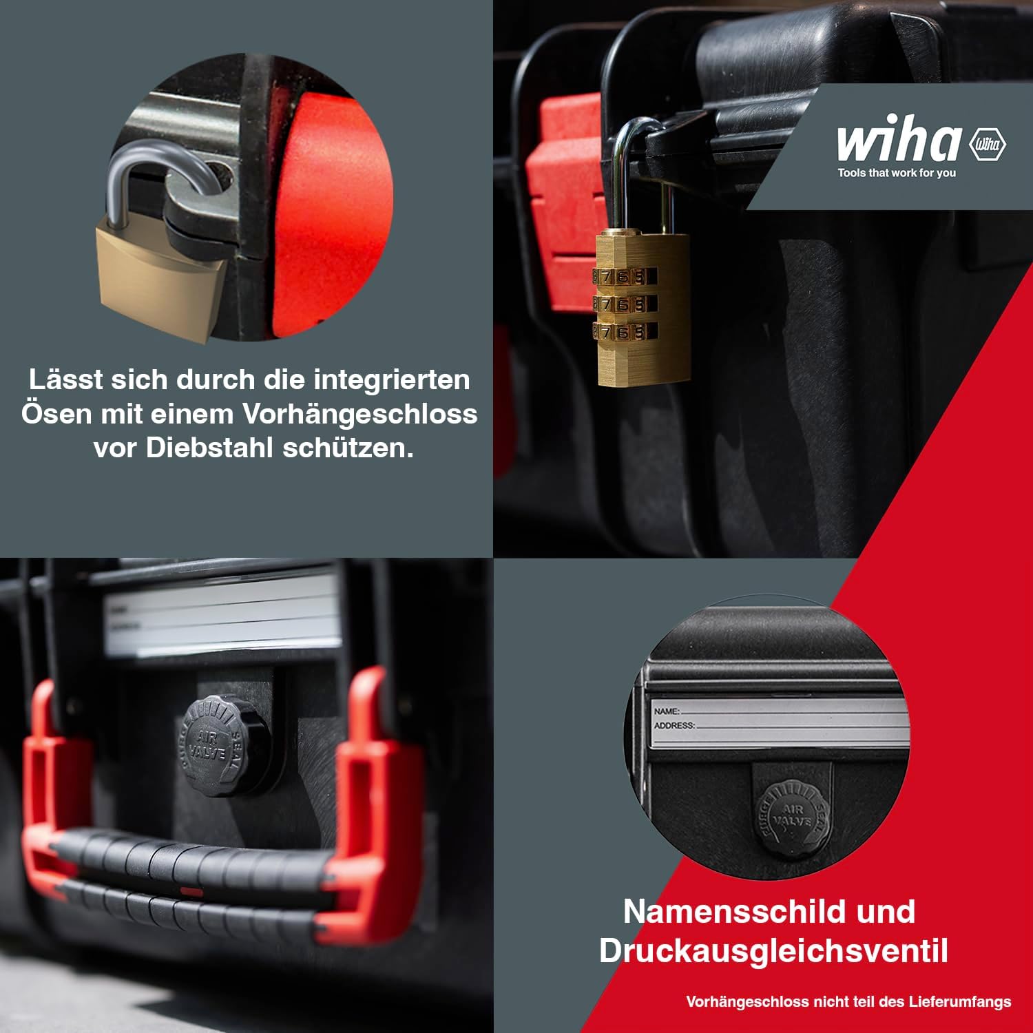 ⚡ Elektro & Technik – Wiha Lehrlingskoffer-Set 36-teilig Basic L Mechaniker I Werkzeugkoffer gefüllt I Werkzeugset für Profis und Auszubildende I Werkzeugkoffer mit Grundausstattung – Bild 6
