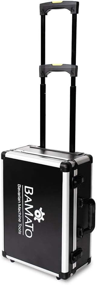 ⚡ Elektro & Technik – BAMATO WORK-193 Werkzeugkasten gefüllt 193-teiliges Werkzeugset | Werkzeugkasten mobil | Werkzeugkoffer komplett mit Werkzeugen für Werkstatt und Haushalt | Teleskopstiel | Koffer mit Rollen – Bild 3