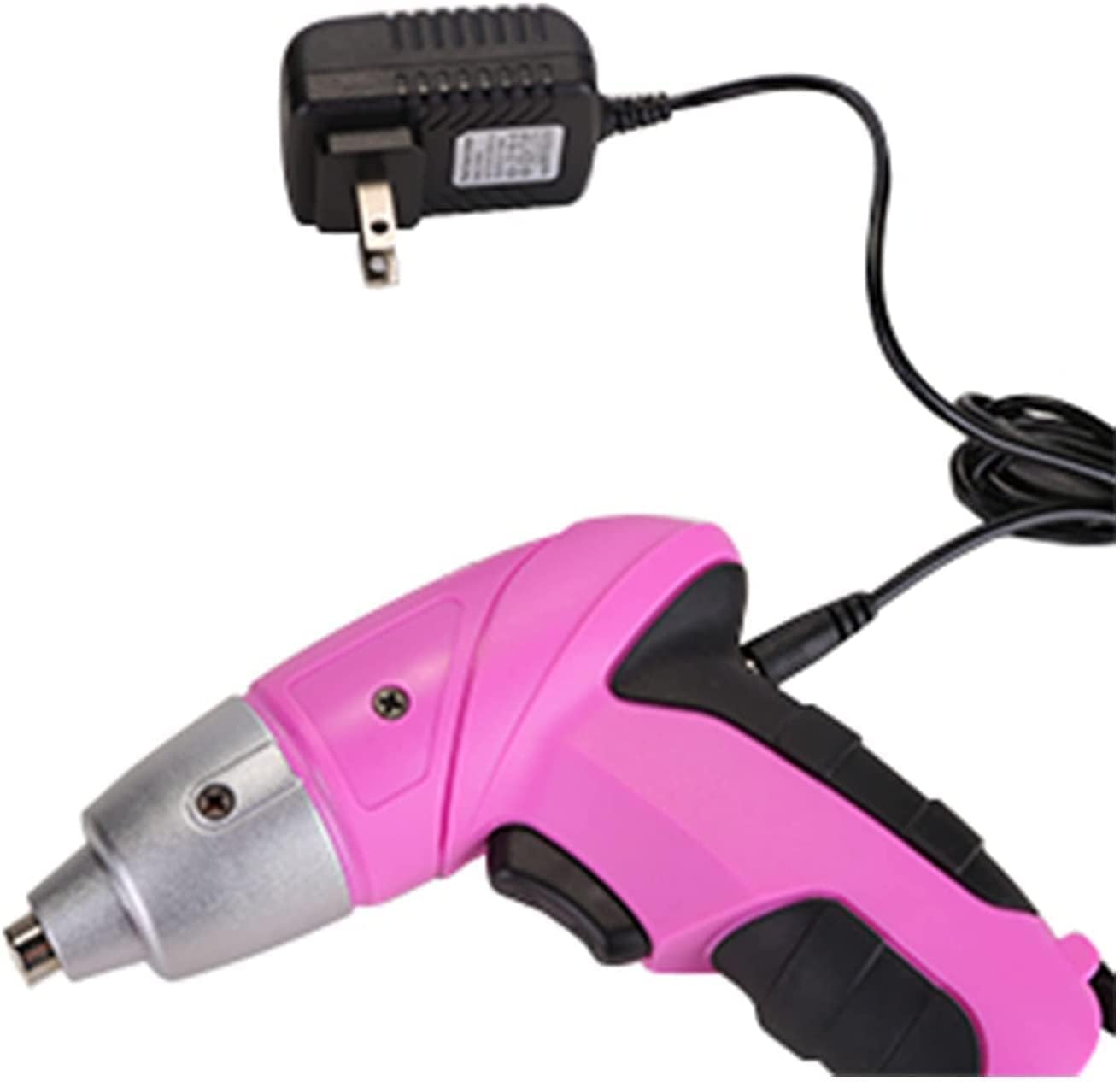 ⚒️ Bau & Montage – DEKO Werkzeugkasten rosa 98-teilig mit wiederaufladbarem 3,6-V-Akkuschrauber. Komplettset aus Haus-, Büro- und Werkstattwartung, Hardware- und Heimwerker-Werkzeugset – Bild 7