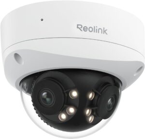 ⚡ Elektro & Technik – Reolink 16 MP UHD 180° Panorama-Überwachungskamera mit zwei Objektiven, Bewegungsverfolgung, Farbnachtsicht, Spotlight, intelligente Erkennung und Alarme, Zwei-Wege-Audio, IK10 vandalensicher, IP67, Duo 3V PoE