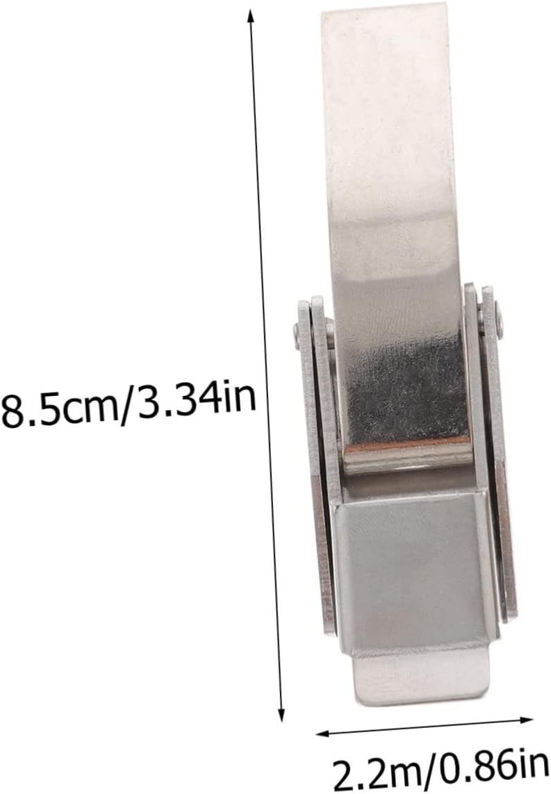 ⚒️ Bau & Montage – NUOBESTY 2 stück Teiliges Edelstahl Kofferschlösser Heavy-duty Boxverschlüsse Multifunktional Vielseitig Einsetzbar Einfache Montage Robust Für Werkzeugkoffer Und Ausrüstungsboxen – Bild 2
