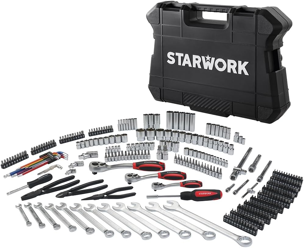 🚗 KFZ & Werkstatt – STARWORK Mechanics Tool Set (314 PC) – Bild 3