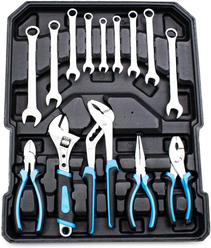 🔥 Angebote & Aktionen – Bituxx Tool Box 1200 Pieces Tool Ratchet Box Tool Trolley Nut Box Ratchet Box Socket Wrench Torx Multi-Tooth Ratchet – Bild 8