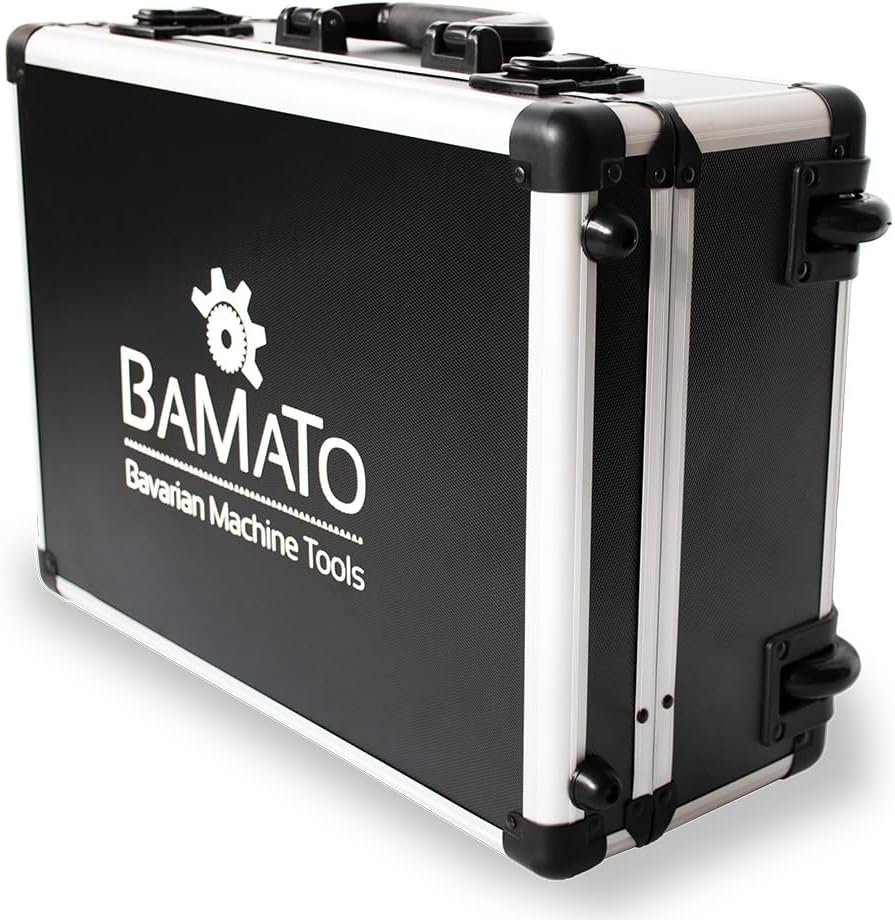 ⚡ Elektro & Technik – BAMATO WORK-193 Werkzeugkasten gefüllt 193-teiliges Werkzeugset | Werkzeugkasten mobil | Werkzeugkoffer komplett mit Werkzeugen für Werkstatt und Haushalt | Teleskopstiel | Koffer mit Rollen – Bild 2