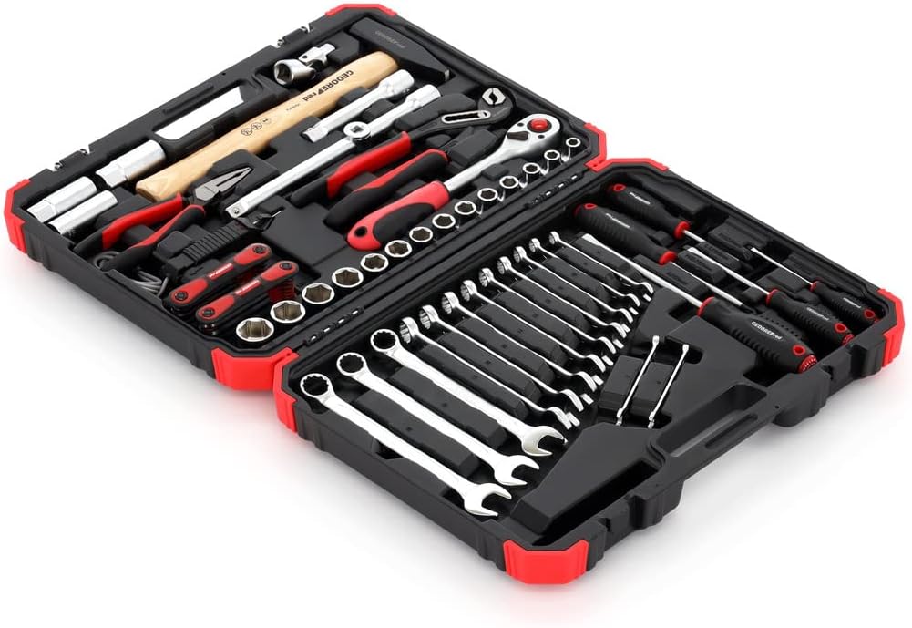 🔥 Angebote & Aktionen – Gedore red Socket Spanner Set, 61 Pieces, With Ratchet, Combination Wrench, Screwdrivers, Socket Wrench and Hammer – Bild 3