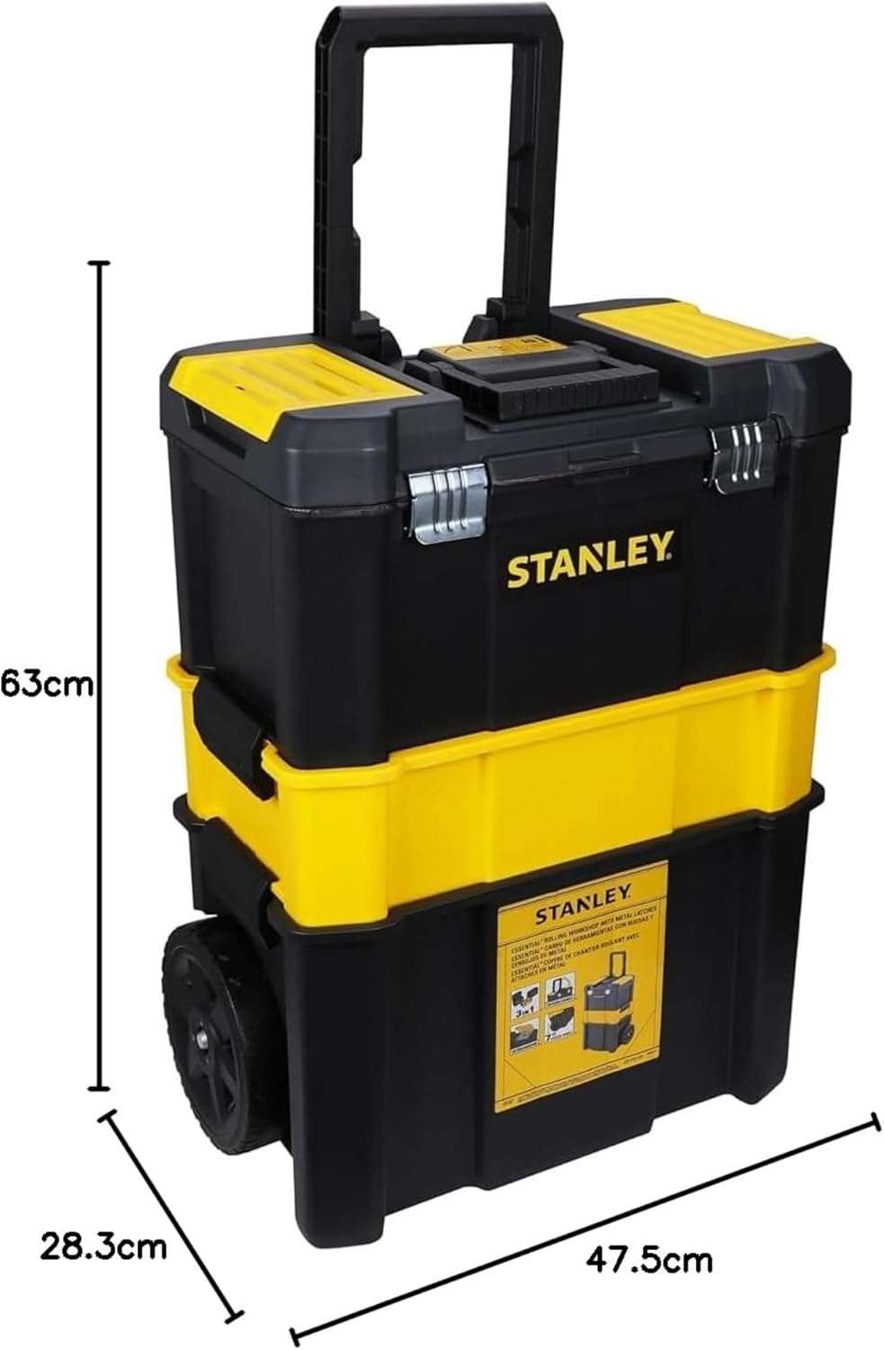 ⚒️ Bau & Montage – Stanley 3-in-1-Werkzeugwagen – Bild 4