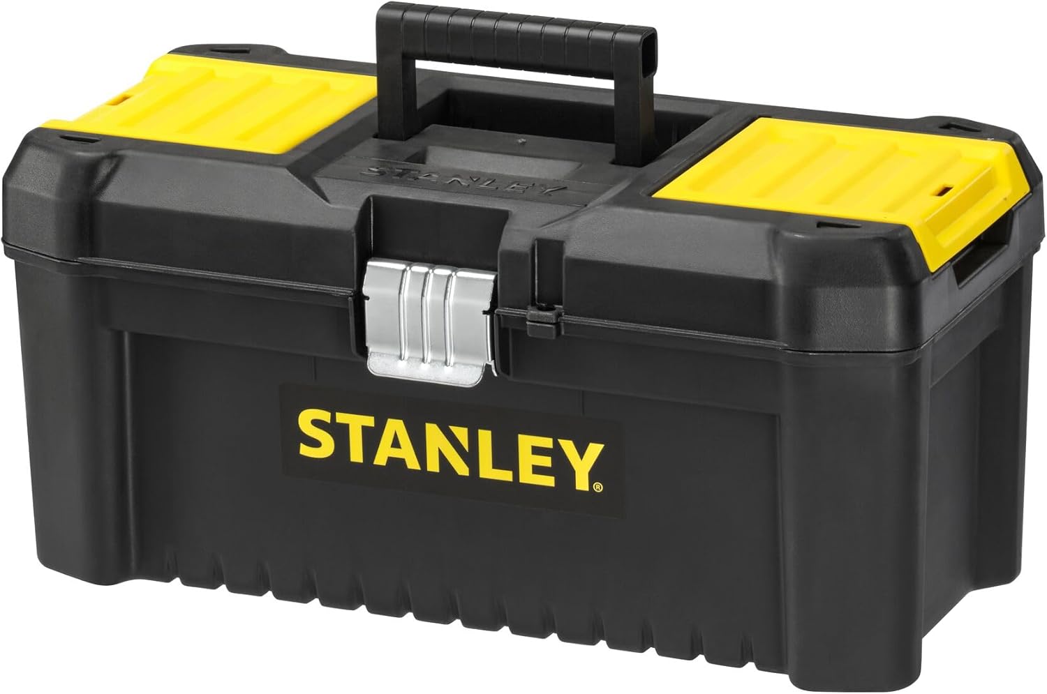 ⚒️ Bau & Montage – Stanley STST1-75518 Essential 16 Zoll Werkzeugkasten mit Metallverschlüssen, Schwarz/Gelb, Zoll – Bild 22