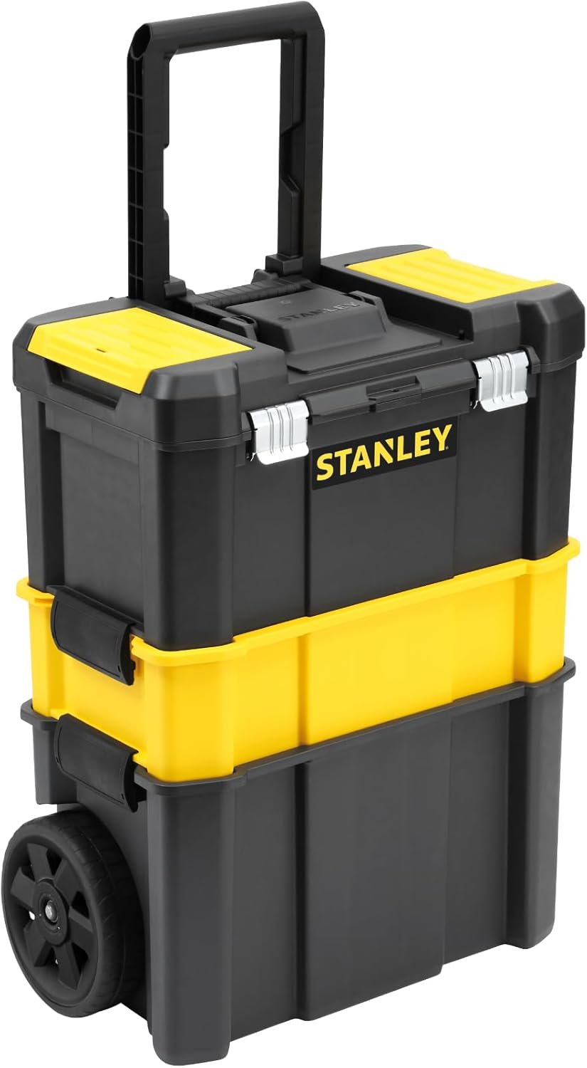 ⚒️ Bau & Montage – Stanley 3-in-1-Werkzeugwagen
