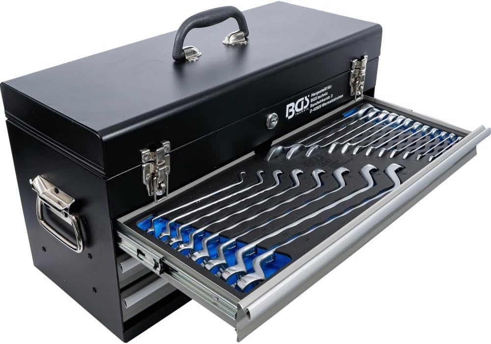 ⚡ Elektro & Technik – BGS Werkzeugkasten aus Metall, 3318 – Bild 6