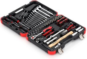 🔥 Angebote & Aktionen – Gedore red Socket Spanner Set, 61 Pieces, With Ratchet, Combination Wrench, Screwdrivers, Socket Wrench and Hammer