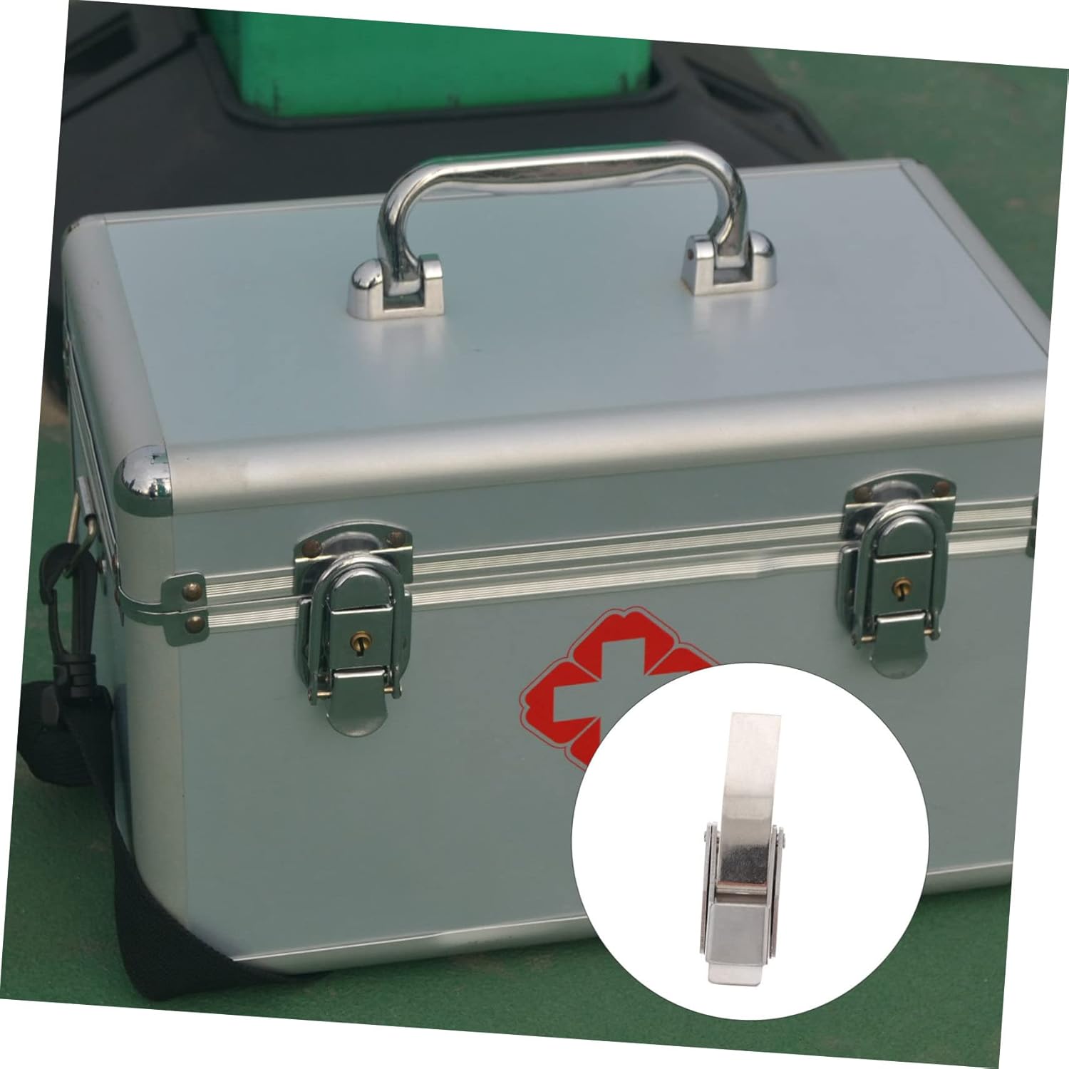 ⚒️ Bau & Montage – NUOBESTY 2 stück Teiliges Edelstahl Kofferschlösser Heavy-duty Boxverschlüsse Multifunktional Vielseitig Einsetzbar Einfache Montage Robust Für Werkzeugkoffer Und Ausrüstungsboxen – Bild 5