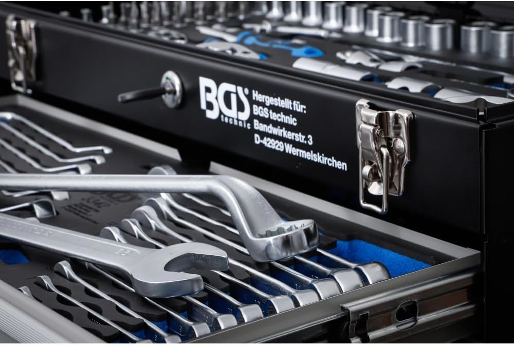 ⚡ Elektro & Technik – BGS Werkzeugkasten aus Metall, 3318 – Bild 9