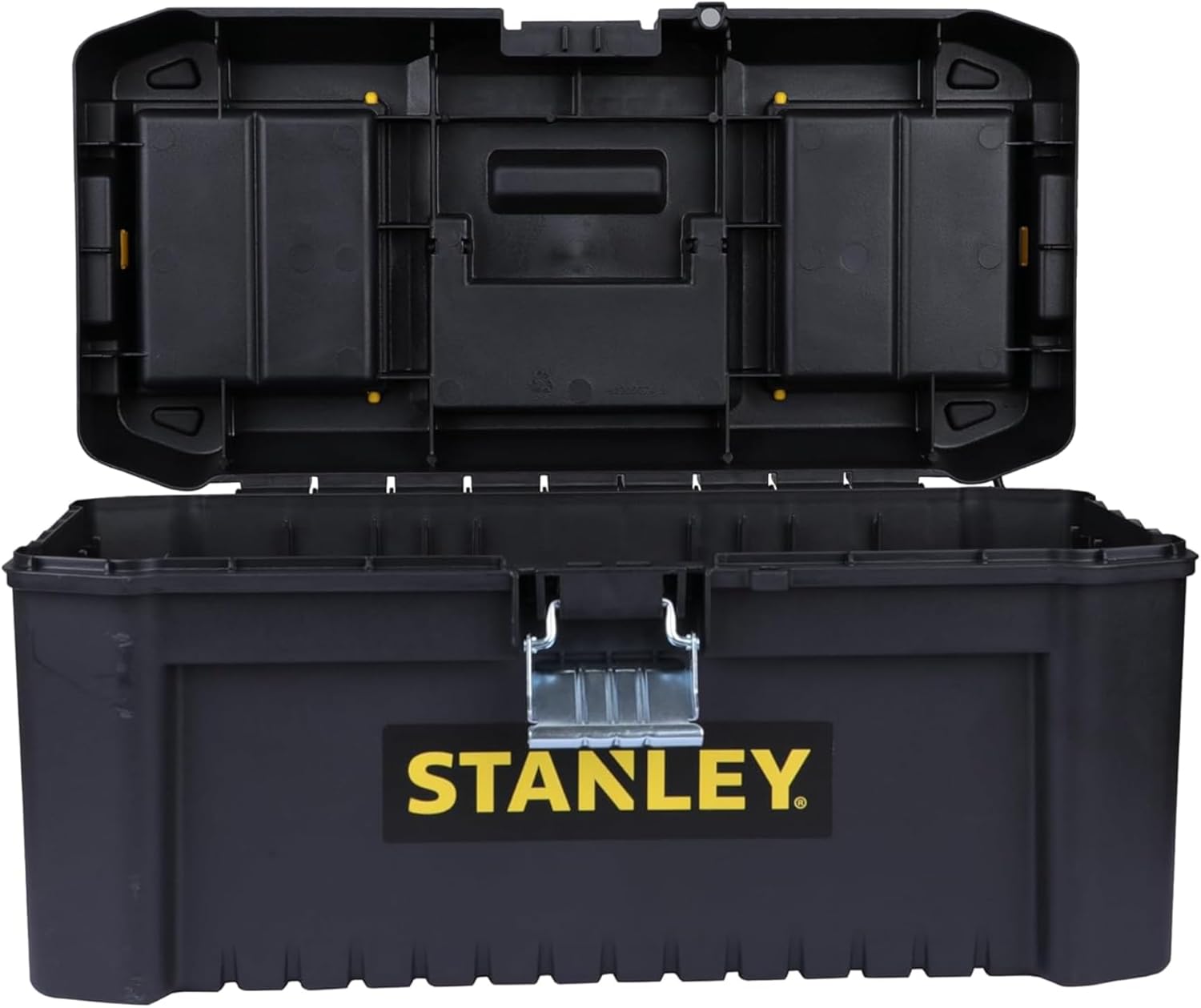 ⚒️ Bau & Montage – Stanley STST1-75518 Essential 16 Zoll Werkzeugkasten mit Metallverschlüssen, Schwarz/Gelb, Zoll – Bild 24