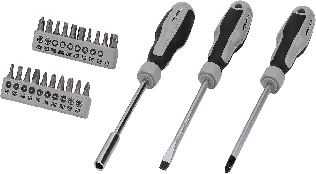 ⚒️ Bau & Montage – Amazon Basics Allgemeines Haushaltshandwerkzeug-Set, 173-teilig – Bild 5