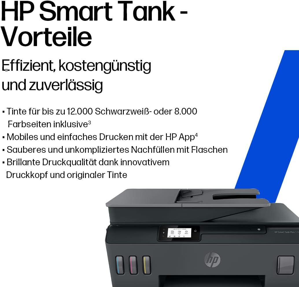 ⚒️ Bau & Montage – HP Smart Tank Plus 570 Multifunktionsdrucker (Drucker, Scanner, Kopierer, WLAN, AirPrint, 3-in-1, inklusive Tinte für bis zu 3 Jahre Druckdauer) – Bild 3
