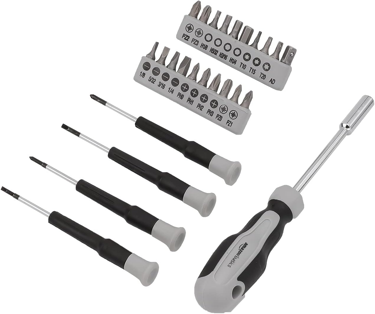 ⚡ Elektro & Technik – Amazon Basics Allgemeines Haushaltshandwerkzeug-Set, 131-teilig – Bild 5