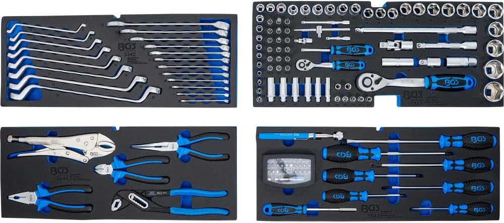 ⚡ Elektro & Technik – BGS Werkzeugkasten aus Metall, 3318 – Bild 5