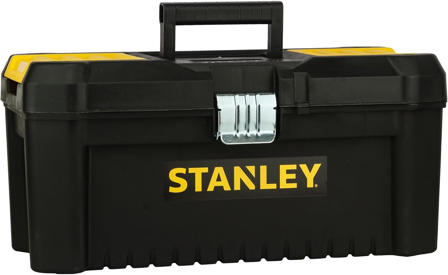⚒️ Bau & Montage – Stanley STST1-75518 Essential 16 Zoll Werkzeugkasten mit Metallverschlüssen, Schwarz/Gelb, Zoll – Bild 23
