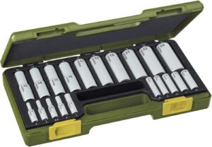 🚗 KFZ & Werkstatt – Proxxon 23292 Drop Centre Socket Spanner Set 1/4 Inch + 1/2 Inch, 20 Piece