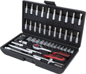 🚗 KFZ & Werkstatt – KS Tools 911.0646 Superlock Socket Set, 46 Pieces, 1/4-Inch