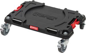 🔥 Angebote & Aktionen – Qbrick System Transport Roller Board Transport Board 100 kg Load Capacity Pro Transport Platform Black Red 506 x 325 x 140 mm