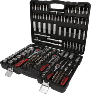 🚗 KFZ & Werkstatt – KS Tools 917.0779, 179-piece Socket Set - 1/4 Inch / 6.35 mm + 3/8 Inch / 9.5 mm + 1/2 Inch / 12.7 mm