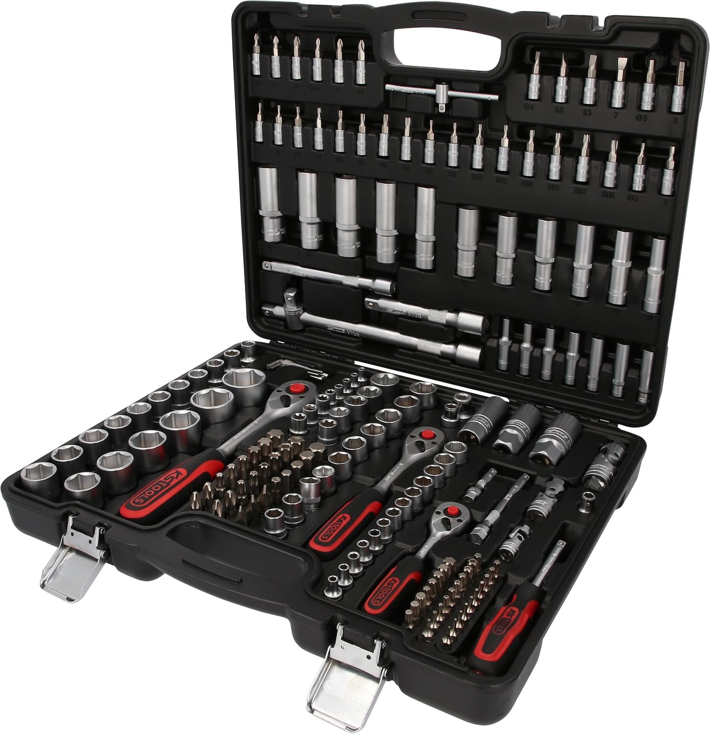 🚗 KFZ & Werkstatt – KS Tools 917.0779, 179-piece Socket Set - 1/4 Inch / 6.35 mm + 3/8 Inch / 9.5 mm + 1/2 Inch / 12.7 mm