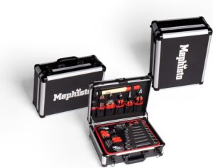 ⚒️ Bau & Montage – Mephisto Tool Box – Werkzeugkoffer – Premium XL Werkzeugset mit Chrom-Vanadium-Werkzeug-Adapter für Bitaufsatz