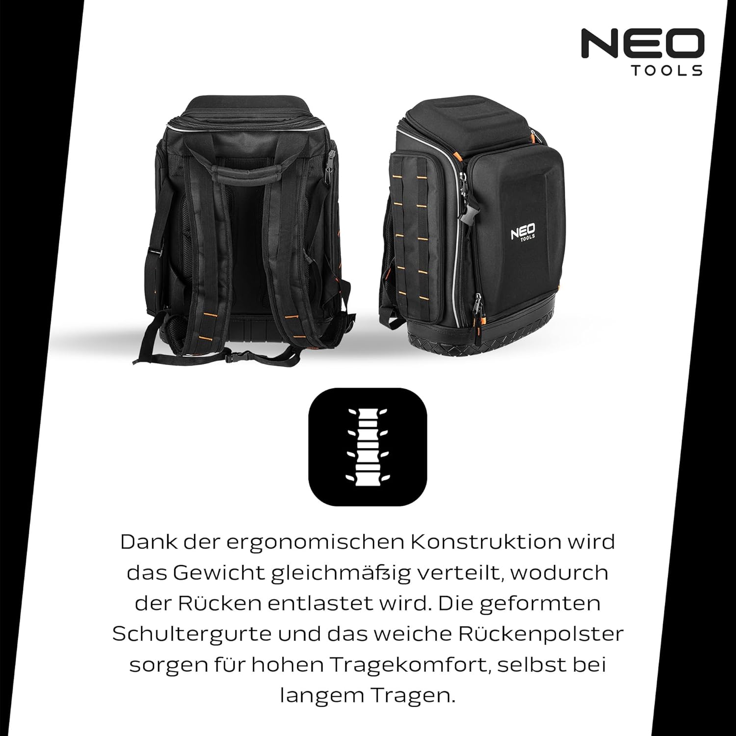 ⚡ Elektro & Technik – NEO TOOLS Electrician Tool Backpack 31 Pieces - with Tools for an Electrician | 26 Pockets, Mobile and Durable Electrician Tool Set - Electric Tool Set in a Backpack – Bild 7