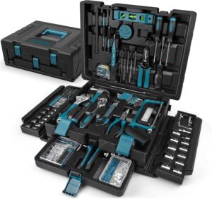 🔥 Angebote & Aktionen – Sundpey 379-Piece Filled Tool Box - General Tool Set for Home/Car Repair Tool Box Storage Case with Drawer General Household Tool Set