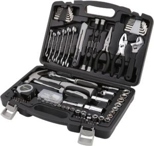 ⚡ Elektro & Technik – Amazon Basics Allgemeines Haushaltshandwerkzeug-Set, 131-teilig