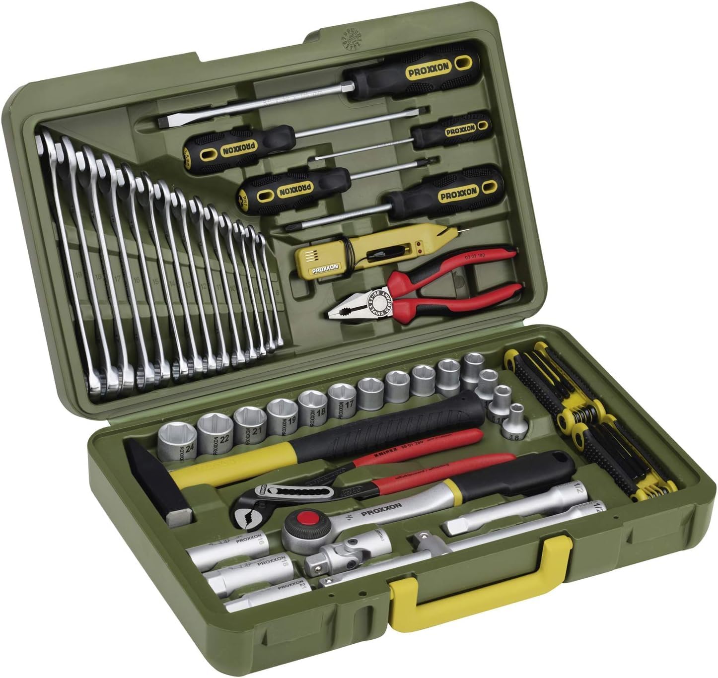 🚗 KFZ & Werkstatt – 43PCS. Automobile and Universal tool case Proxxon Industrial 23650