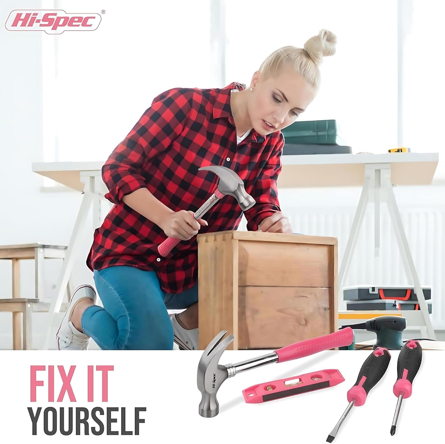 🔥 Angebote & Aktionen – Hi-Spec 39-piece home DIY tool set. Tools and 2-in-1 Screwdriver Bit Handle for Repairs Includes lobster clasp fob and mini bottle opener – Bild 4