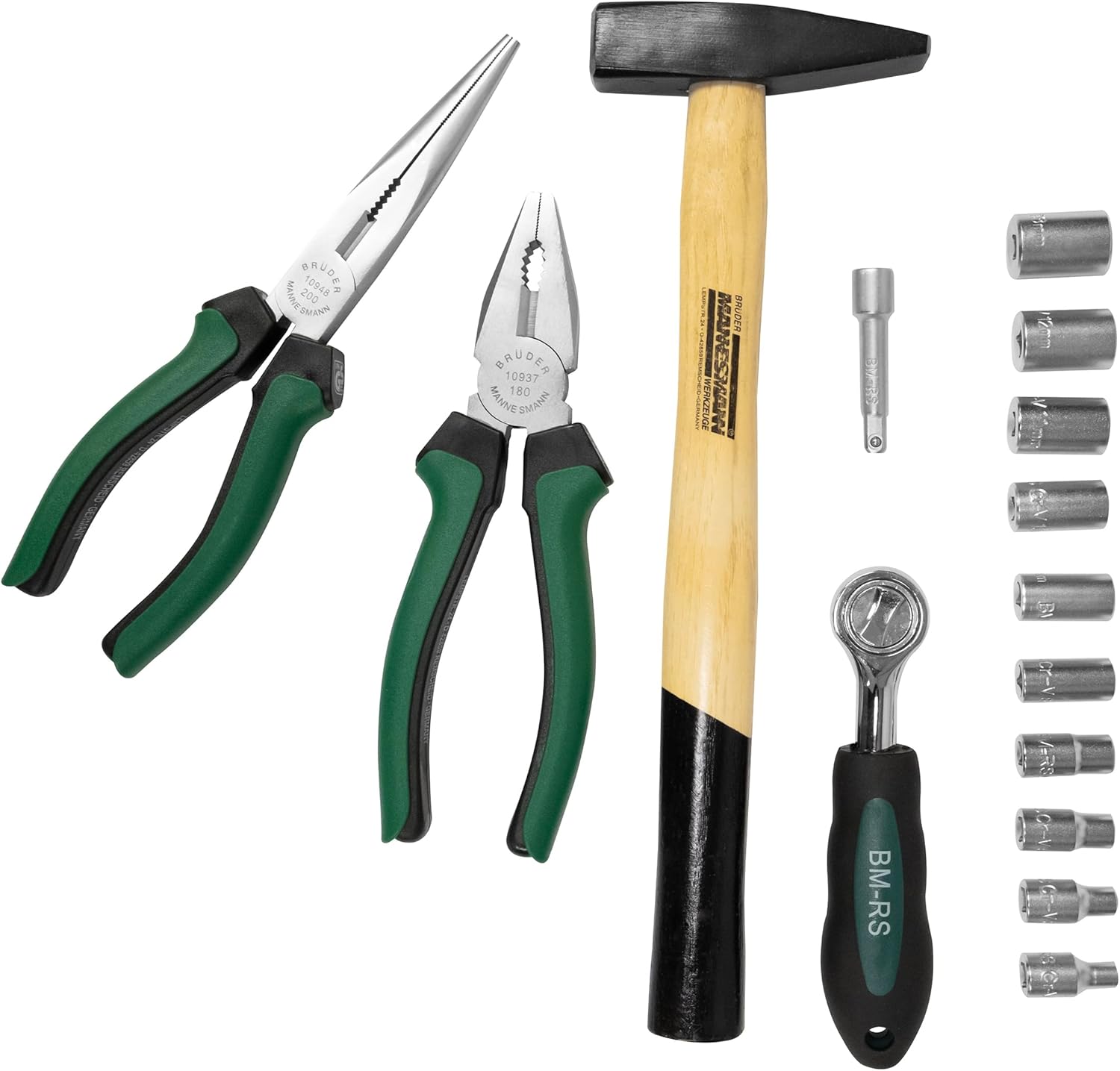 ⚒️ Bau & Montage – Brüder Mannesmann M29057 57-teiliges Set – Bild 4
