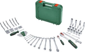 🔥 Angebote & Aktionen – Bosch Advanced Handwerkzeug-Set 132-teilig (für Schraub- und Befestigungsaufgaben; Hochwertige Materialien; Ergonomisches Design; lange Lebensdauer)