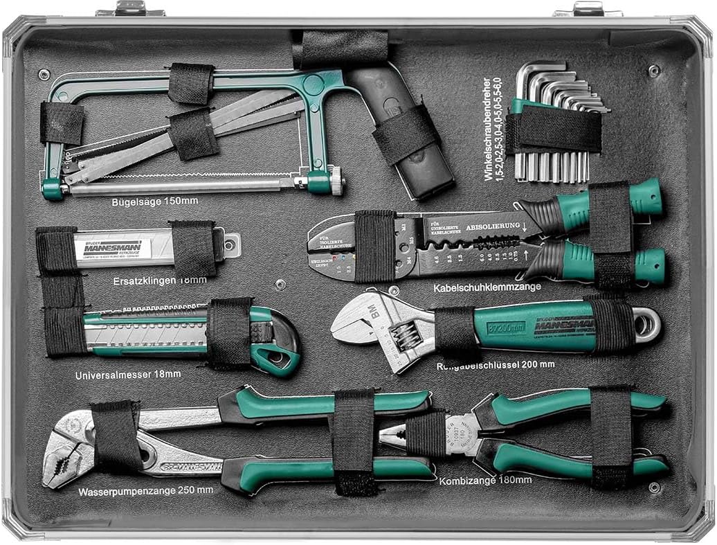 🔥 Angebote & Aktionen – Brüder Mannesmann 124 Pieces M29072 Tool Set in Aluminium Case – Bild 3