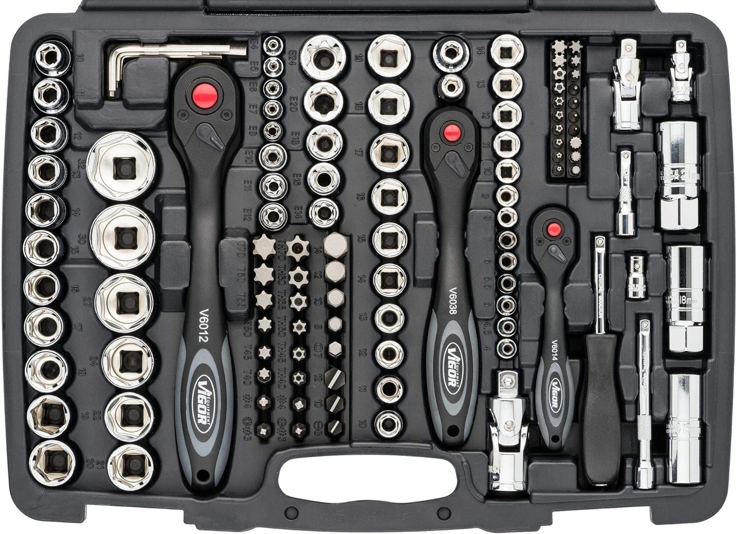 🚗 KFZ & Werkstatt – Vigor Socket Set, V2461 – Bild 4