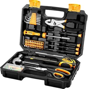 ⚡ Elektro & Technik – DEKOPRO Werkzeugkoffer, Werkzeugkasten, Werkzeugkoffer, 50-teilig, universell, komplett mit Werkzeug, Handwerkzeug für Damen und Herren, für Haushalt, Werkstatt, Heimwerker