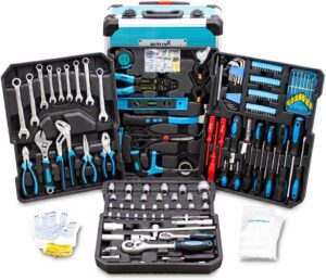 🔥 Angebote & Aktionen – Bituxx Tool Box 1200 Pieces Tool Ratchet Box Tool Trolley Nut Box Ratchet Box Socket Wrench Torx Multi-Tooth Ratchet