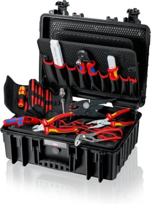 ⚡ Elektro & Technik – KNIPEX Robust23 00 21 35 Elektro-Werkzeugkoffer 25-teilig 370 mm