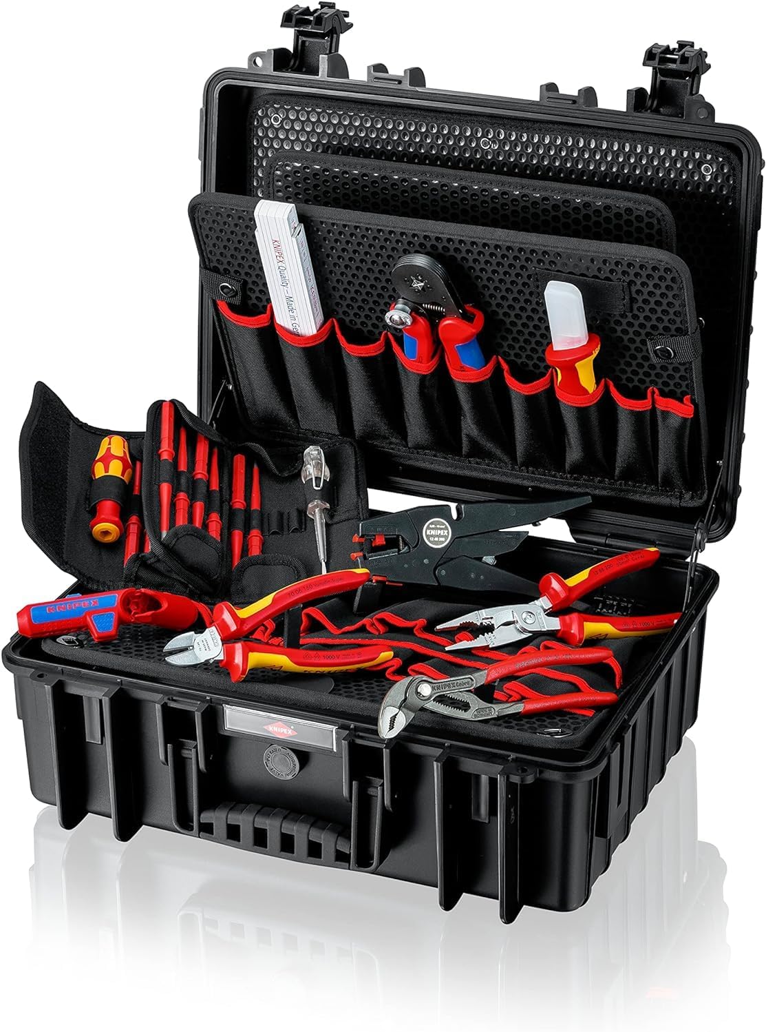 ⚡ Elektro & Technik – KNIPEX Robust23 00 21 35 Elektro-Werkzeugkoffer 25-teilig 370 mm