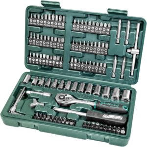 🚗 KFZ & Werkstatt – Mannesmann 130-piece socket and bit set, M29166