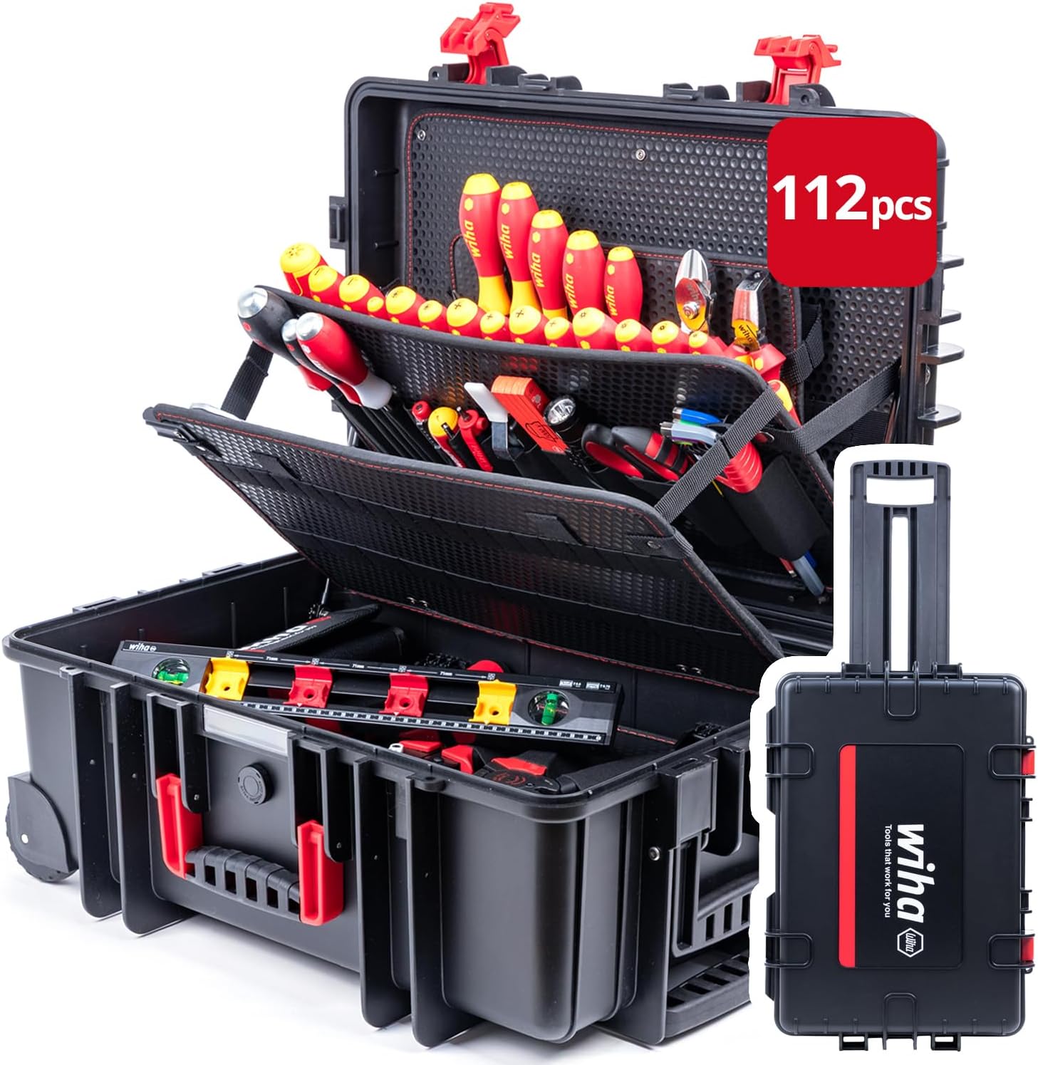 ⚡ Elektro & Technik – Wiha 42069 Competence Elektriker-Werkzeugset, 1000 V, Schwarz, groß