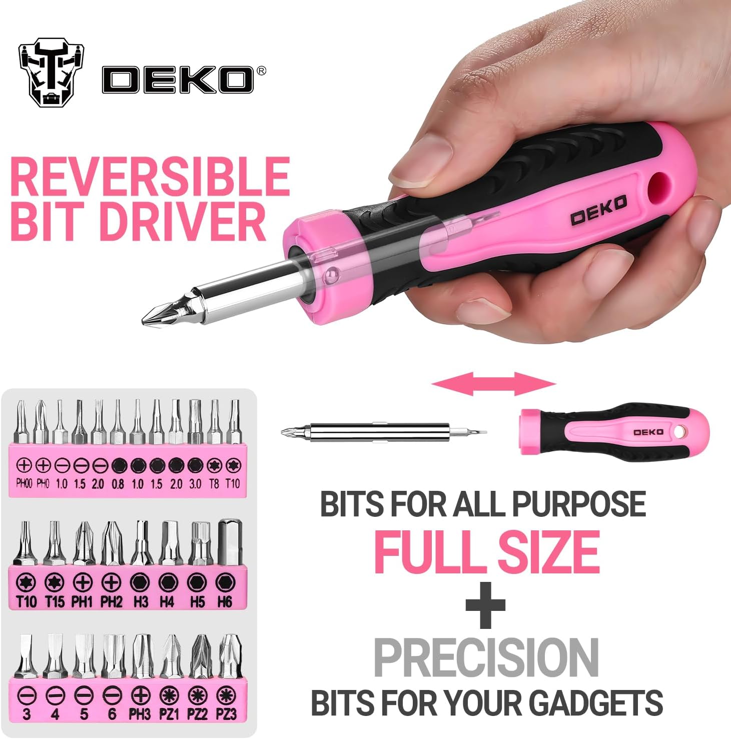 🔥 Angebote & Aktionen – DEKOPRO Tool Box Tool Box Tool Box 42-Piece Universal Complete with Tools Hand Tool for Women for Household Workshop DIY – Bild 3