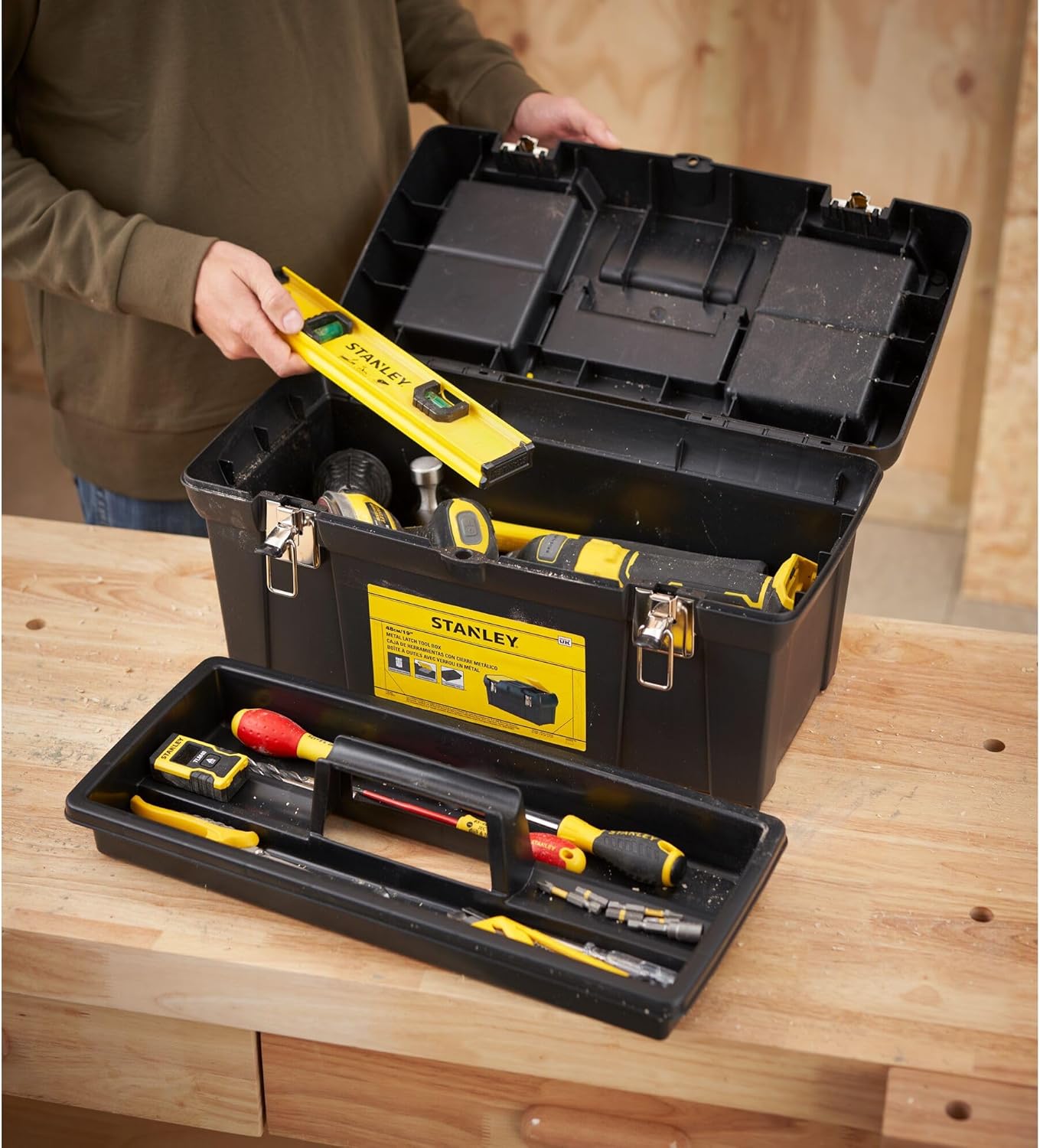 ⚒️ Bau & Montage – Stanley 192066 19-Zoll-Werkzeugkasten – Bild 6