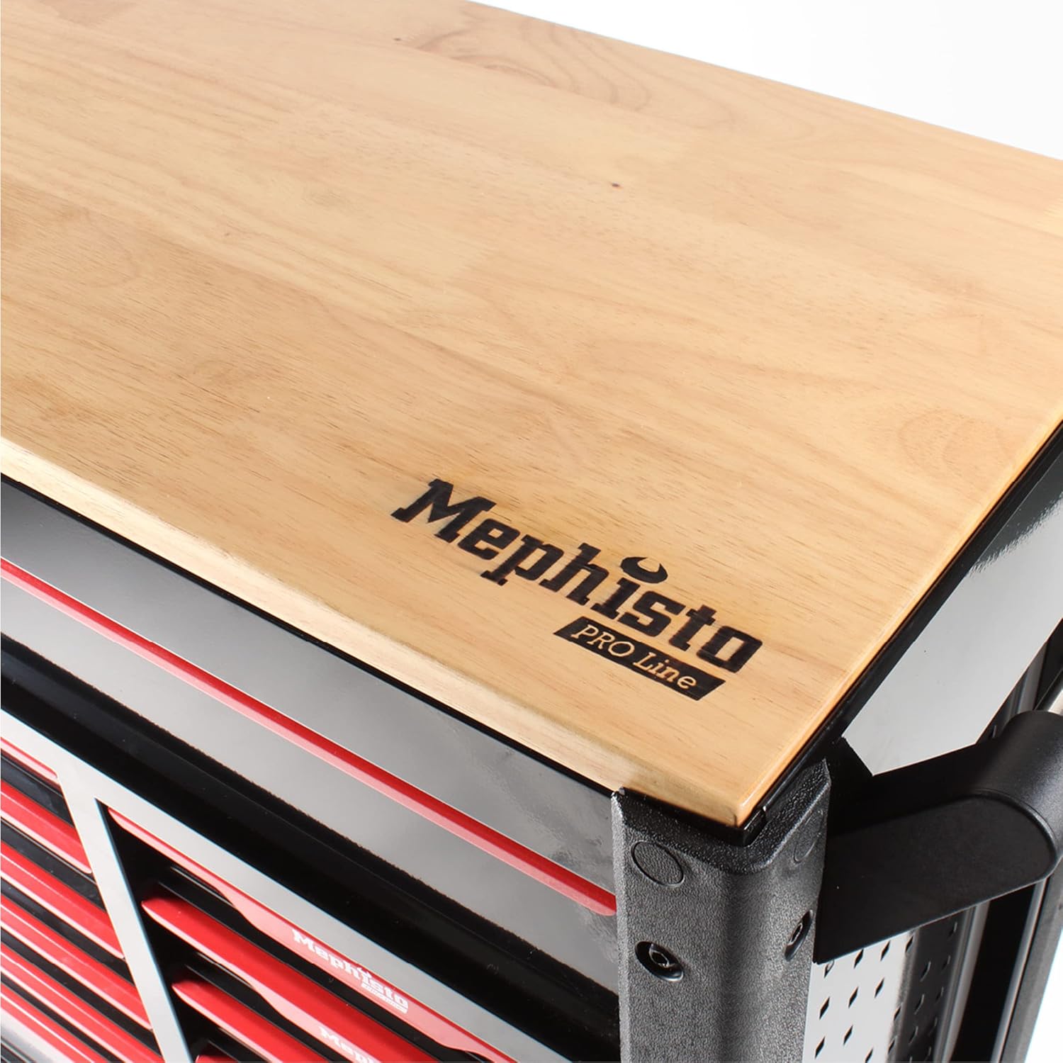 ⚒️ Bau & Montage – Mephisto Pro-Line BIG Werkzeugwagen, Werkstattwagen, gefüllt mit 12 Schubladen, davon 11 inklusive Werkzeug wie VDE-Schraubendreher, Ratsche mit Nussbox, Schraubendrehersatz in Soft-Einlagen im Carbon-Lock – Bild 9