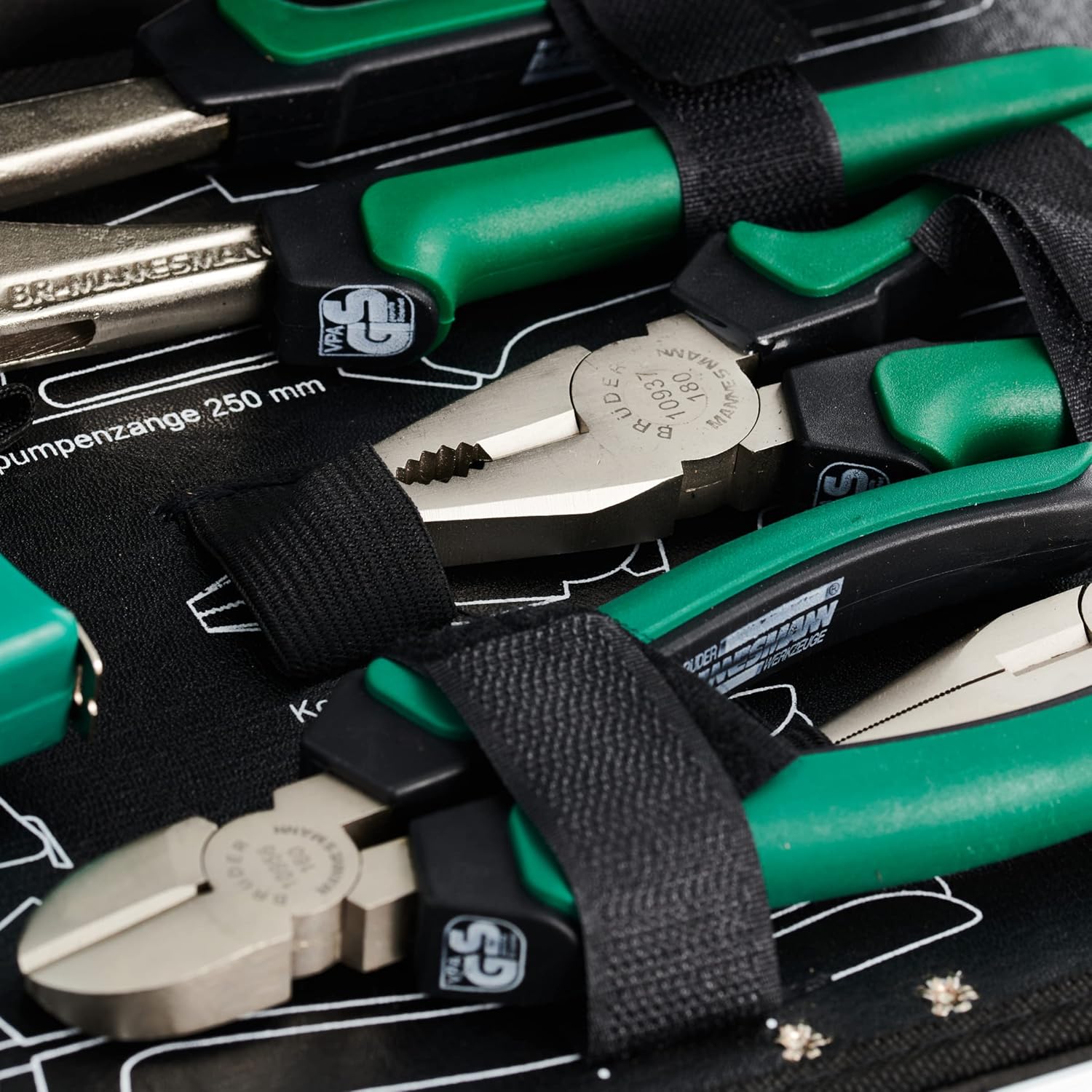 ⚒️ Bau & Montage – Brüder Mannesmann Werkzeuge Mannesmann 90-teiliger Werkzeugkoffer, M29067 – Bild 6