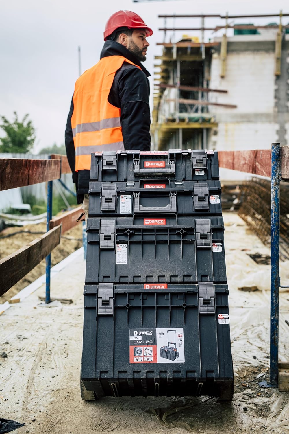 🔥 Angebote & Aktionen – Qbrick System Tool Box Storage Box Empty Tool Box Organiser L 2.0 Black 531 x 379 x 77 mm – Bild 5