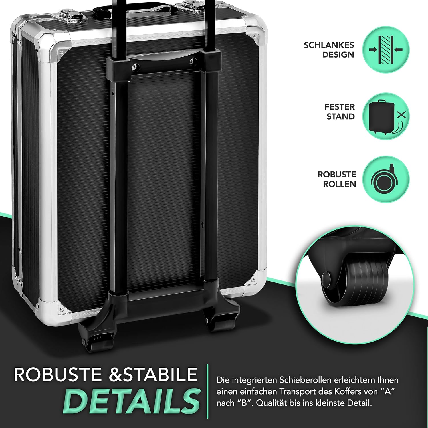 🔥 Angebote & Aktionen – Tresko tool box, 859 pieces tool box, tool bag, tool set, tool trolley, chrome vanadium steel – Bild 4