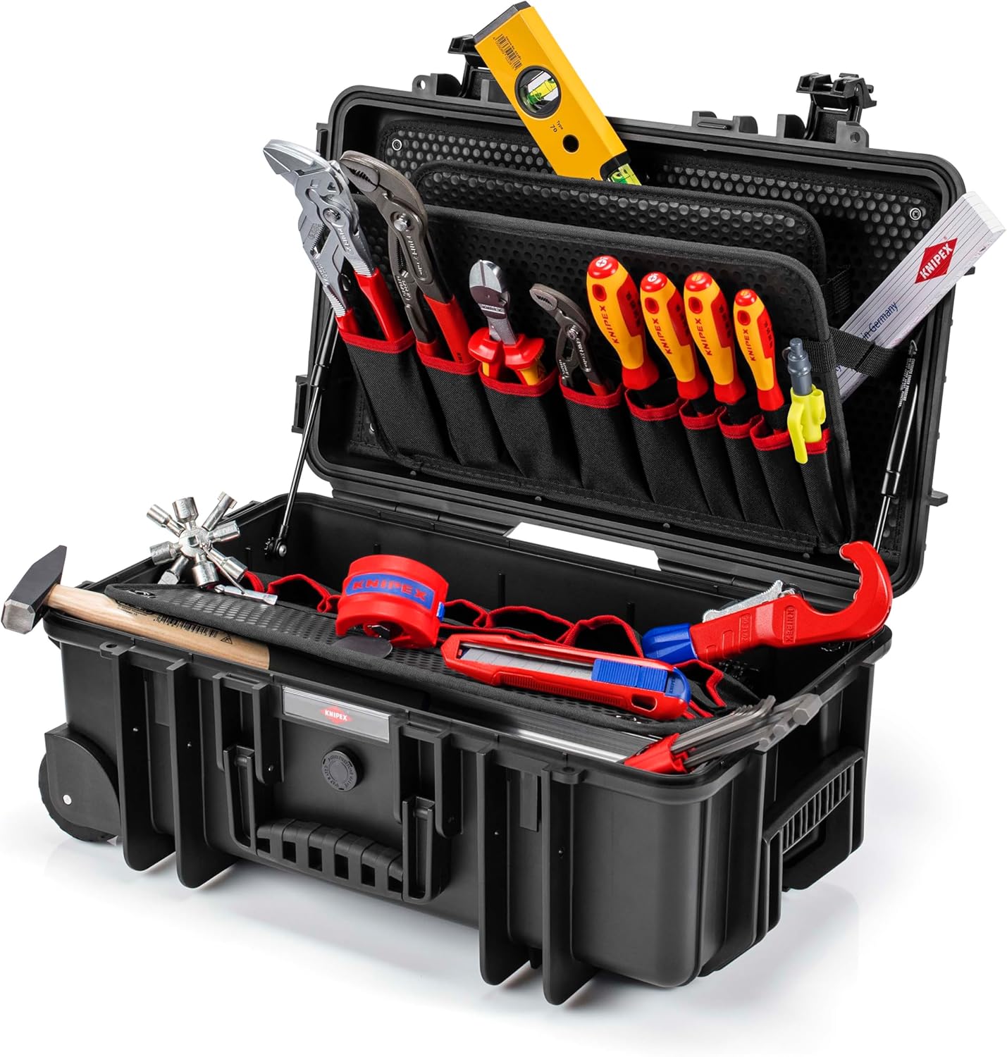 ⚡ Elektro & Technik – KNIPEX Robust26 Move 00 21 33 S Sanitär-Werkzeugkoffer 17-tlg – Bild 2
